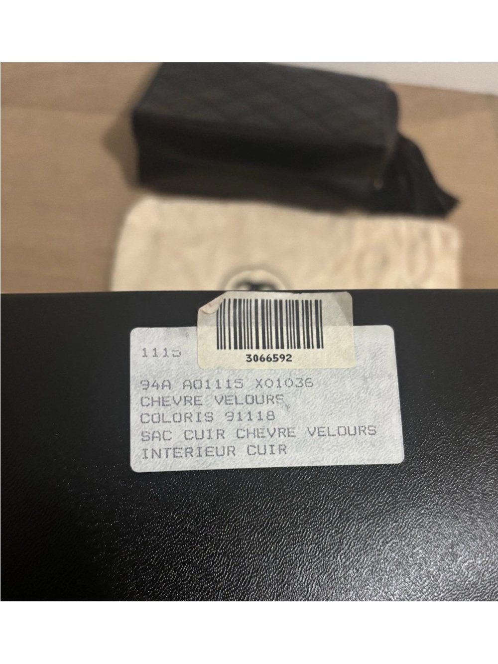 Chanel Diamond Quilt Flap Bag With Logo Box, Dust Bag & Card - Picture 11 of 13